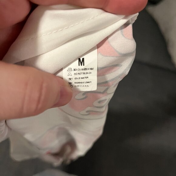 Dr. Pepper Button Up Hawaiian Shirt Size M Like New - Picture 4 of 5